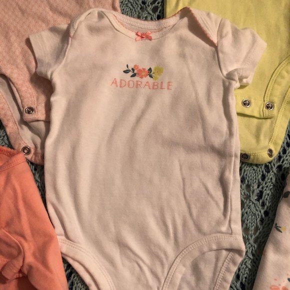 Carter's 5-Pack Original Bodysuits little layette - Picture 11 of 15